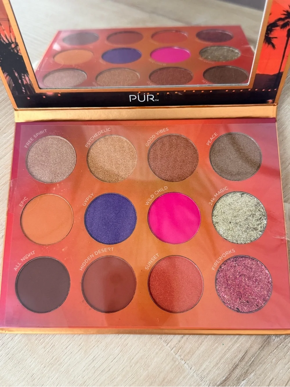 PUR Vibrant 12-Color Eyeshadow Palette